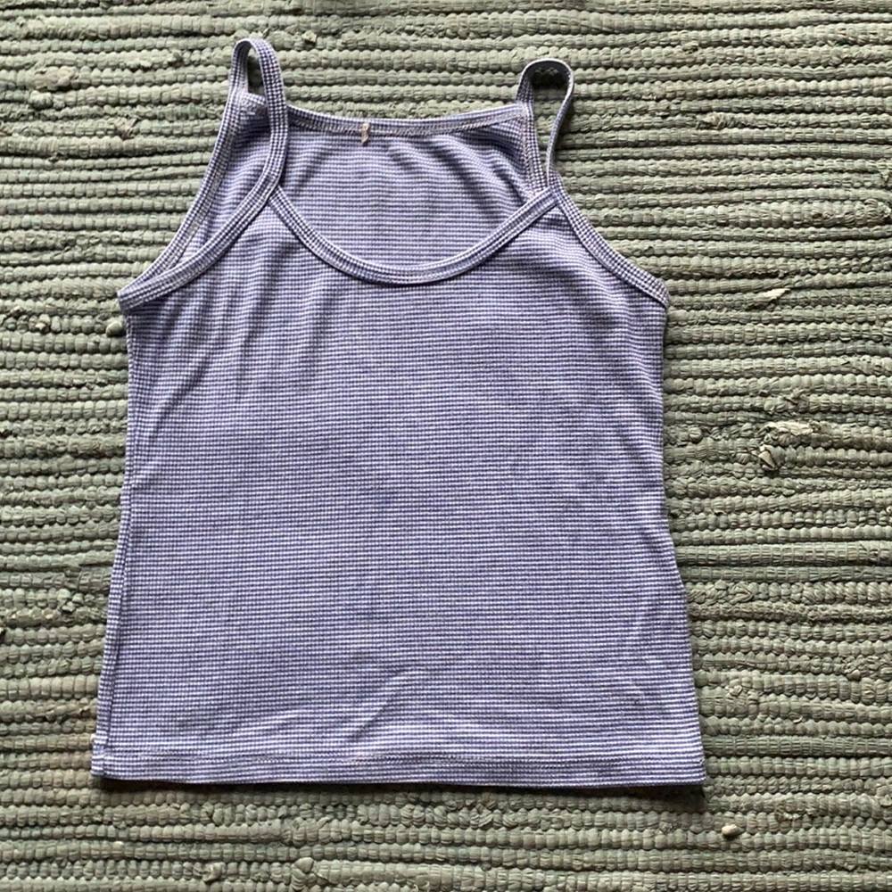 Gingham tank